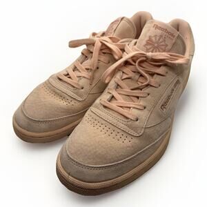Reebok Club C 85 Men’s Size 12 Rose Cloud Rustic Clay BS8206 2016 Sneakers Clean